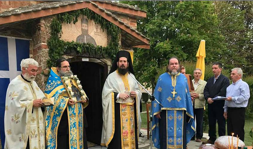 Γιόρτασε το εκκλησάκι του Αγίου Εφραίμ στην 110 Πτέρυγα Μάχης - ONLARISSA.GR Νέα Ειδήσεις Λάρισα