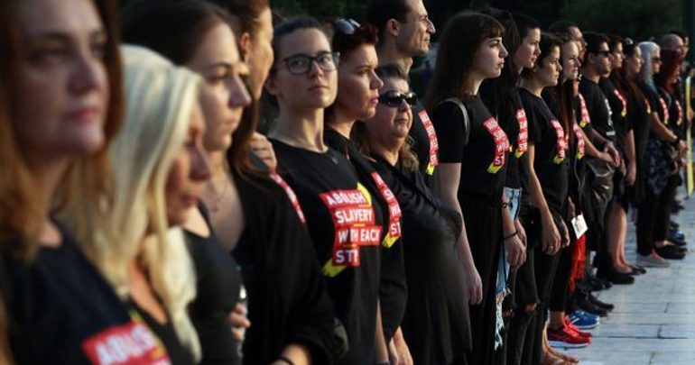 Θεσσαλονίκη: Πορεία κατά του trafficking Θεσσαλονίκη: Πορεία κατά του trafficking