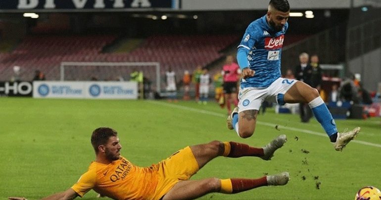 Ισοφάρισε στο τέλος η Νάπολι, 1-1 με τη Ρόμα Ισοφάρισε στο τέλος η Νάπολι, 1-1 με τη Ρόμα