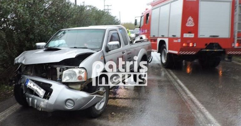 Τροχαίο με δύο τραυματίες στην Ε.Ο. Πύργου - Τριπόλεως Τροχαίο με δύο τραυματίες στην Ε.Ο. Πύργου - Τριπόλεως