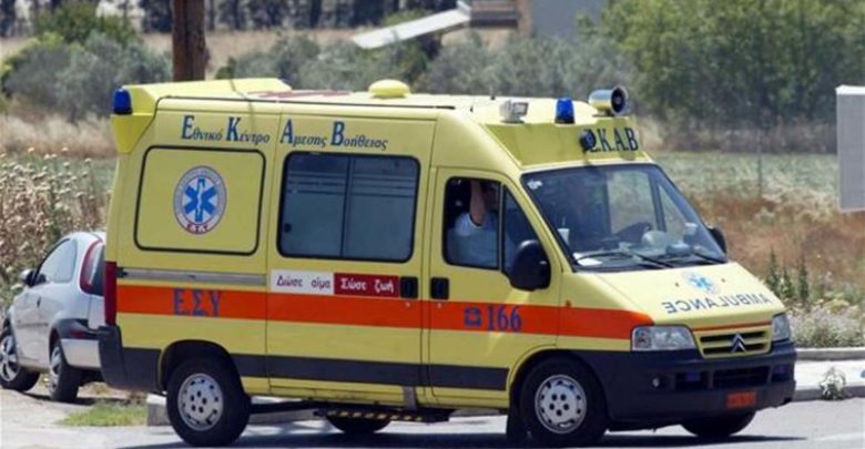 Τροχαίο με τραυματισμό έξω από τη Λάρισα Τροχαίο με τραυματισμό έξω από τη Λάρισα