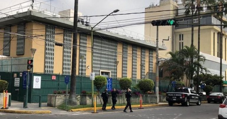 Μεξικό: Επίθεση με χειροβομβίδα εναντίον του αμερικανικού προξενείου στη Γουαδαλαχάρα Μεξικό: Επίθεση με χειροβομβίδα εναντίον του αμερικανικού προξενείου στη Γουαδαλαχάρα