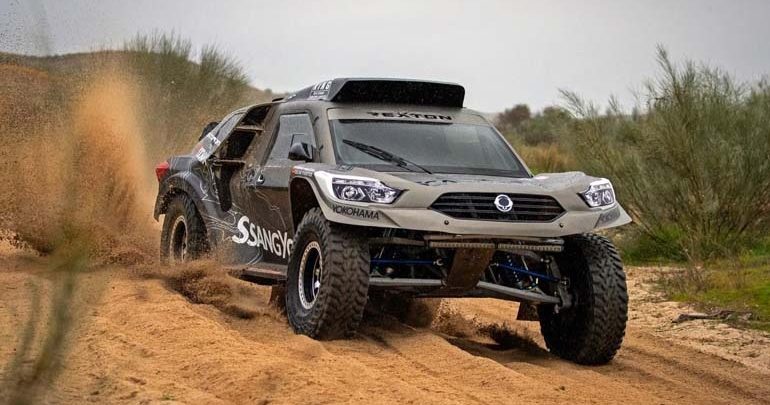 «Πολεμικό όπλο» το SsangYong Rexton DKR «Πολεμικό όπλο» το SsangYong Rexton DKR
