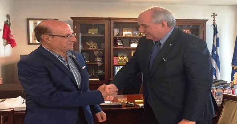 Επισκεψη του υφυπουργού εξωτερικών, Τέρενς Κουΐκ στην Αλεξάνδρεια της Αιγύπτου Επισκεψη του υφυπουργού εξωτερικών, Τέρενς Κουΐκ στην Αλεξάνδρεια της Αιγύπτου