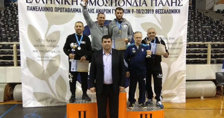 Πάλη: Ευκαρπία και Ήφαιστος Βαθυλάκου πρωταθλητές Ελλάδας Πάλη: Ευκαρπία και Ήφαιστος Βαθυλάκου πρωταθλητές Ελλάδας