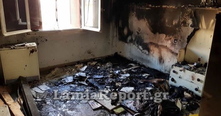 Παρανάλωμα του πυρός έγινε σπίτι στη Λαμία από… έκρηξη κινητού Παρανάλωμα του πυρός έγινε σπίτι στη Λαμία από… έκρηξη κινητού