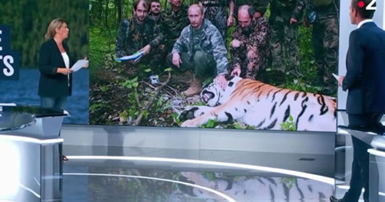 Βραβείο fake news στο France 2 για το «κυνήγι τίγρεων» του Πούτιν Βραβείο fake news στο France 2 για το «κυνήγι τίγρεων» του Πούτιν