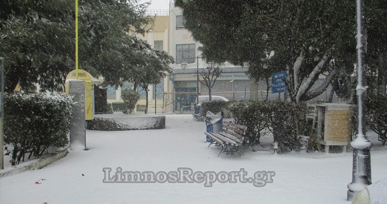 Η κακοκαιρία «χτυπά» και τη Λήμνο Η κακοκαιρία «χτυπά» και τη Λήμνο