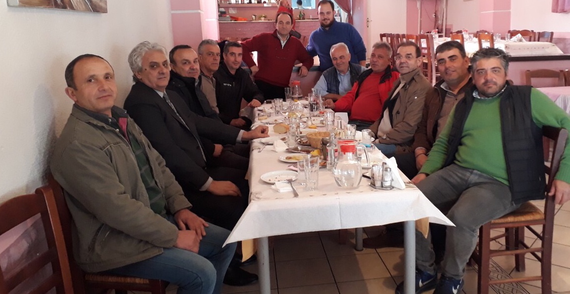Στην κοπή πίτας της Αναγέννησης Καλοχωρίου ο Κολλάτος