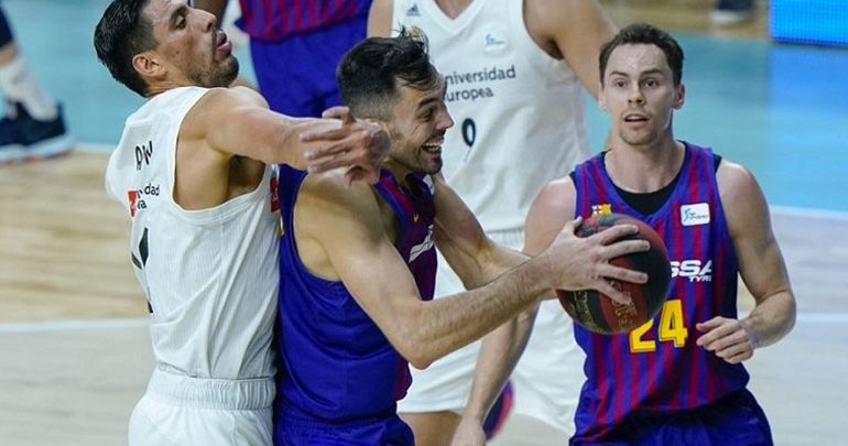 Άλωσε τη Μαδρίτη η Μπαρτσελόνα, 82-76 τη Ρεάλ Άλωσε τη Μαδρίτη η Μπαρτσελόνα, 82-76 τη Ρεάλ