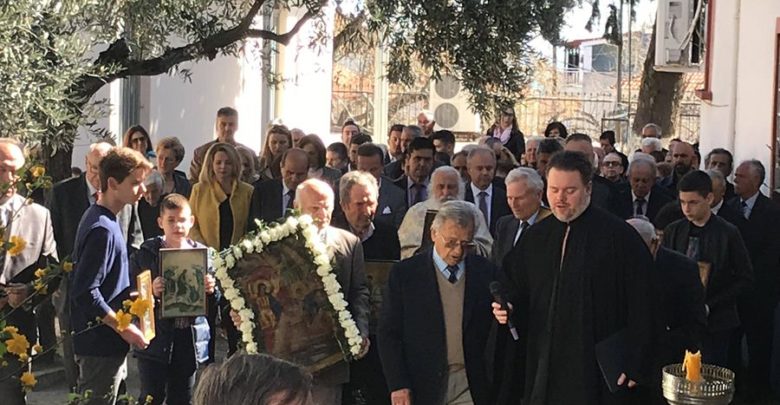 Ο Γ. Μανώλης στον Ιερό Ναό του Αγίου Γεωργίου στον Πυργετό για την πρώτη Κυριακή των Νηστειών Ο Γ. Μανώλης στον Ιερό Ναό του Αγίου Γεωργίου στον Πυργετό για την πρώτη Κυριακή των Νηστειών