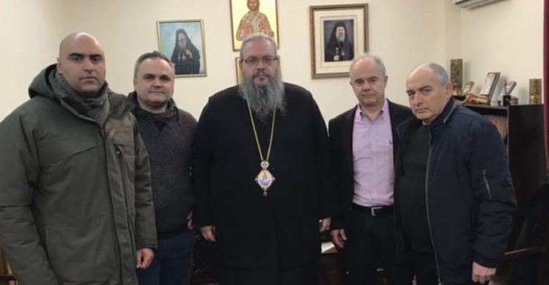 Επίσκεψη Γ. Μανώλη στον Ιερώνυμο Επίσκεψη Γ. Μανώλη στον Ιερώνυμο