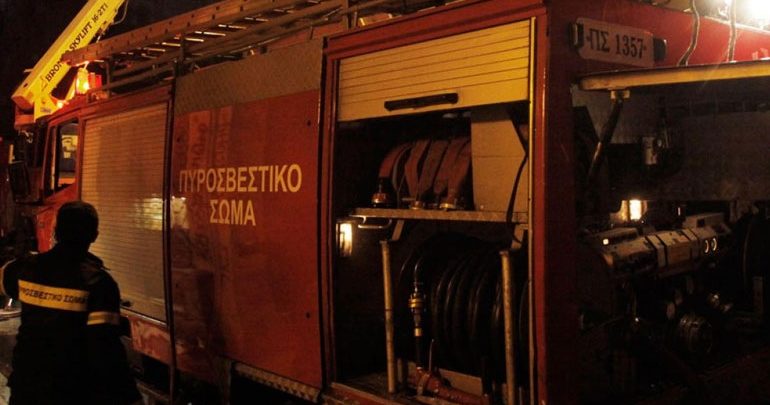 Αναστάτωση σε εστιατόριο από φωτιά στα Χανιά Αναστάτωση σε εστιατόριο από φωτιά στα Χανιά