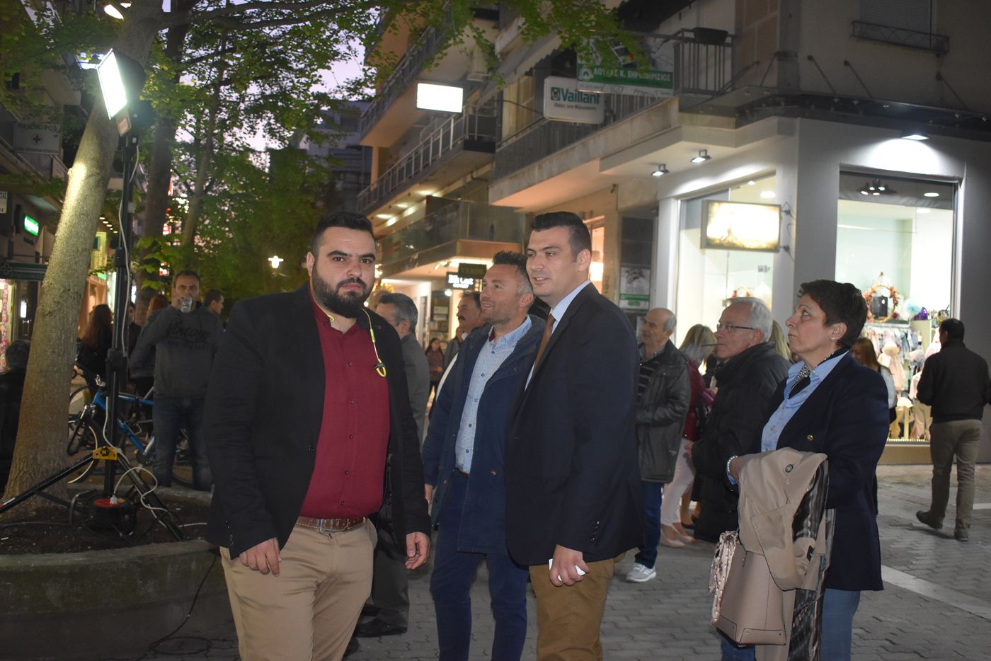 Εγκαινίασε το εκλογικό της κέντρο η δημοτική παράταξη «Λαρισαίων Κοινόν» (φωτο - βίντεο)