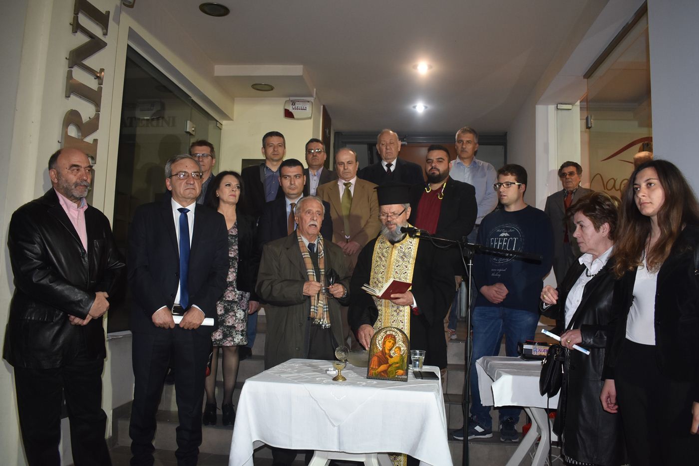 Εγκαινίασε το εκλογικό της κέντρο η δημοτική παράταξη «Λαρισαίων Κοινόν» (φωτο - βίντεο)