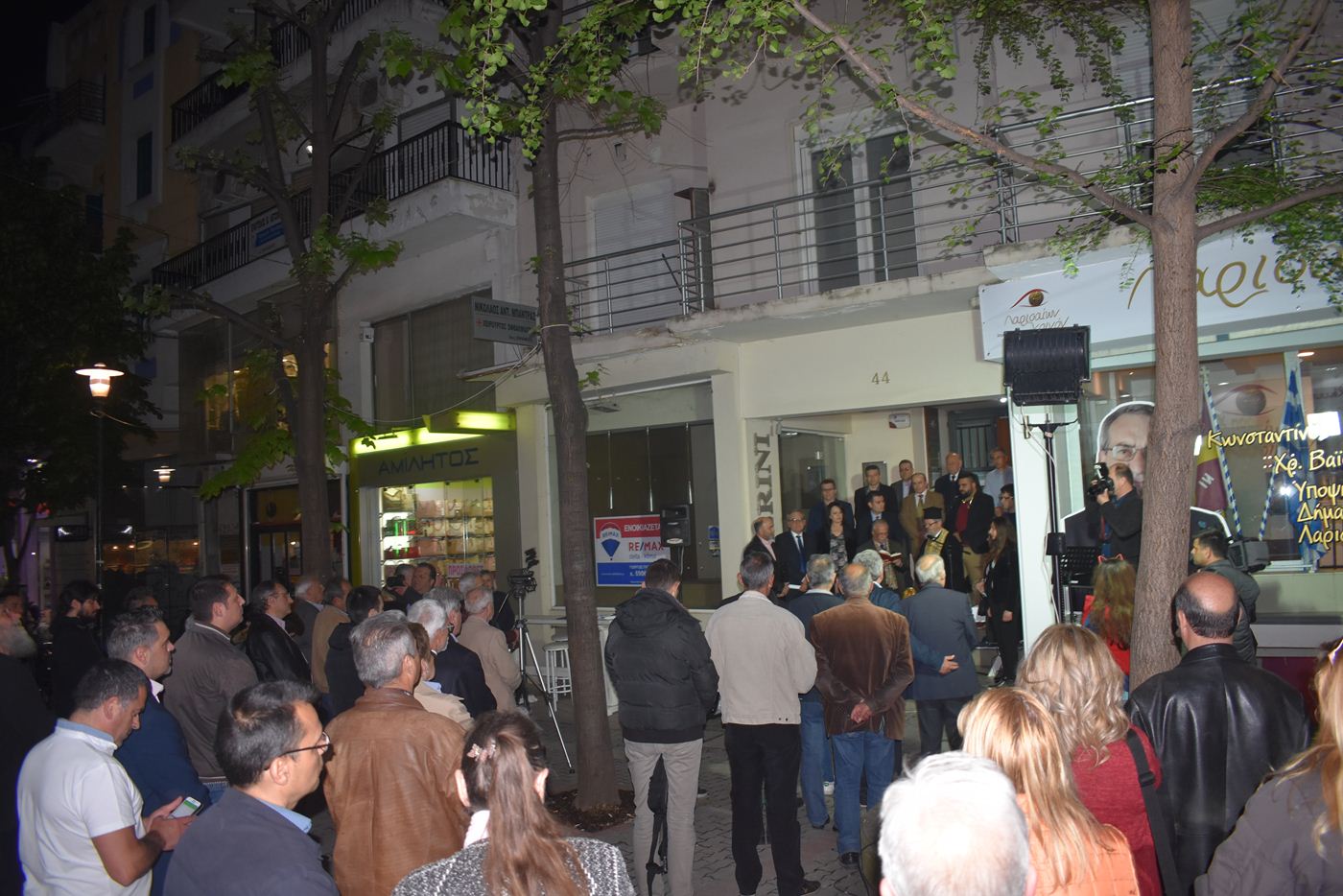 Εγκαινίασε το εκλογικό της κέντρο η δημοτική παράταξη «Λαρισαίων Κοινόν» (φωτο - βίντεο)