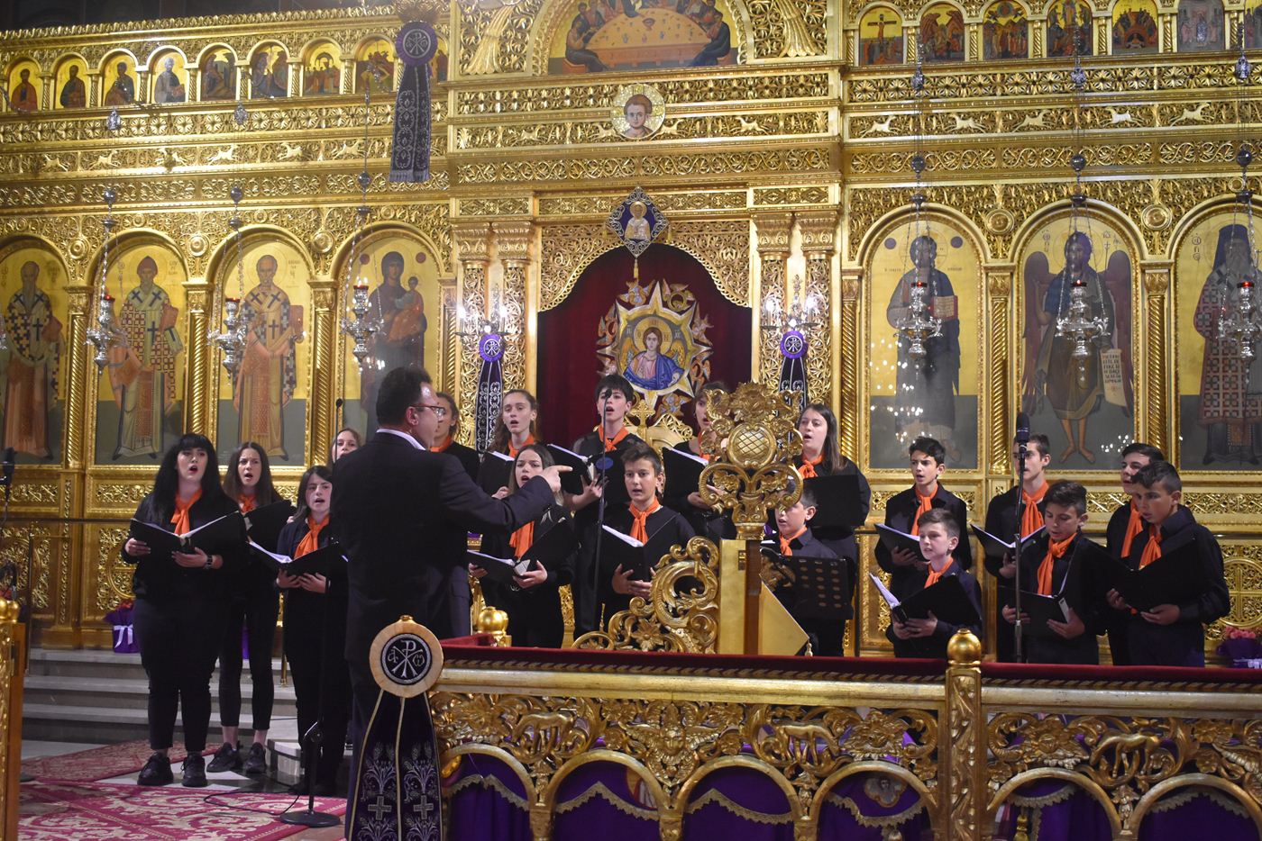 Μάγεψε τους Λαρισαίους η συναυλία θρησκευτικής μουσικής στον Ι.Ν. Αγίου Νικολάου (φωτο - βίντεο)