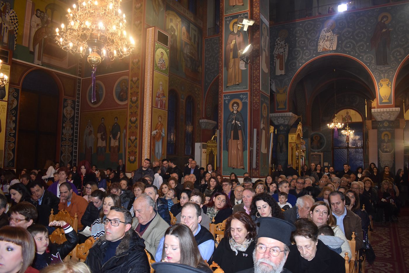 Μάγεψε τους Λαρισαίους η συναυλία θρησκευτικής μουσικής στον Ι.Ν. Αγίου Νικολάου (φωτο - βίντεο)