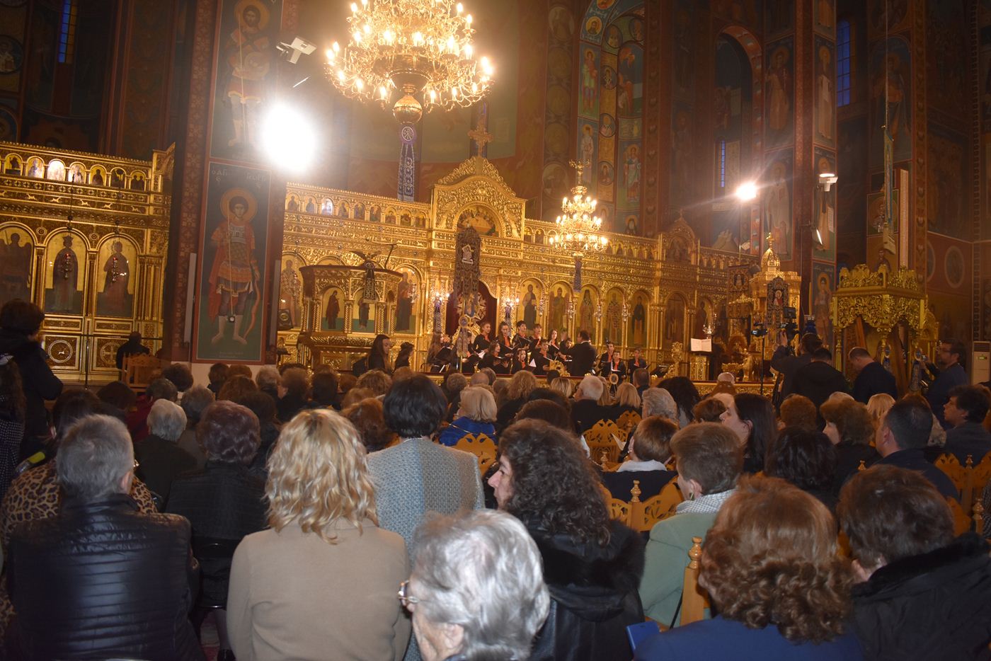 Μάγεψε τους Λαρισαίους η συναυλία θρησκευτικής μουσικής στον Ι.Ν. Αγίου Νικολάου (φωτο - βίντεο)