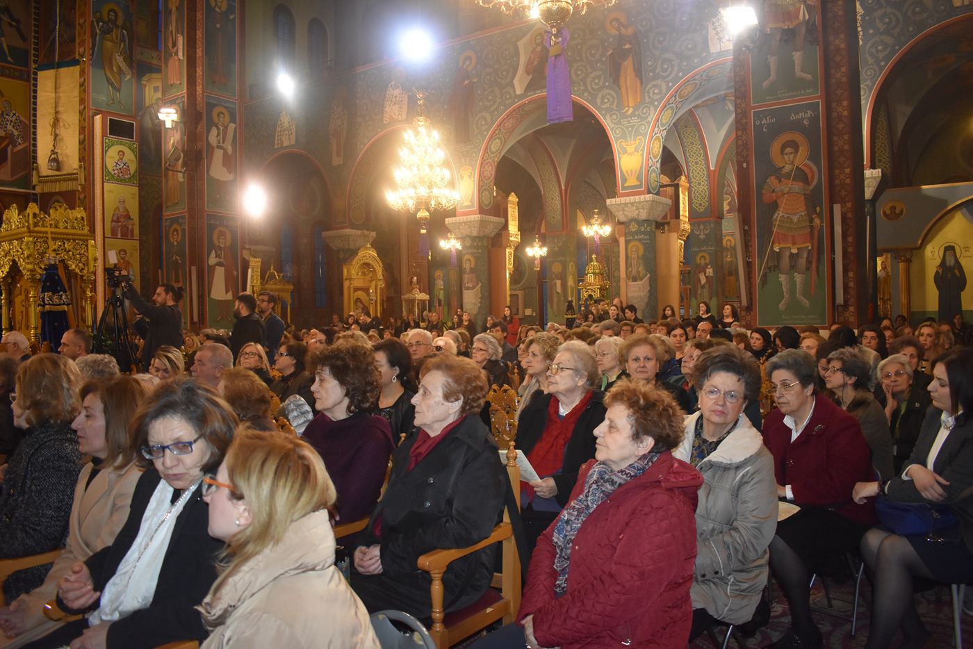 Μάγεψε τους Λαρισαίους η συναυλία θρησκευτικής μουσικής στον Ι.Ν. Αγίου Νικολάου (φωτο - βίντεο)