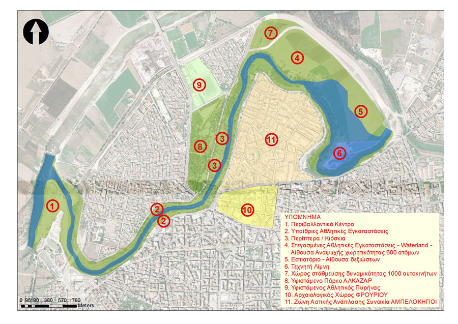 Οικολογικό πάρκο και «waterland» στον Πηνειό ανακοίνωσε η Καραλαριώτου