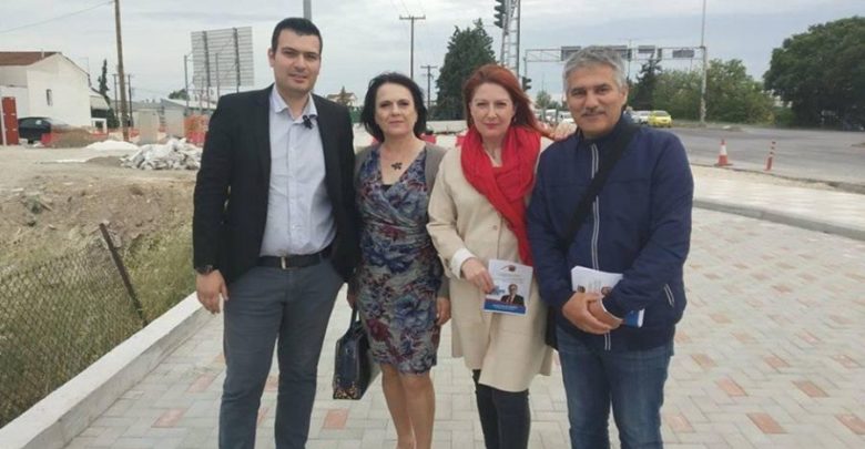Υποψήφιοι της "Λαρισαίων Κοινόν" στην οδό Βόλου