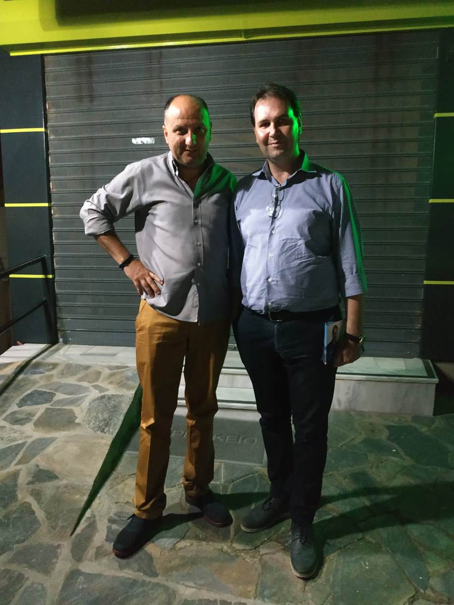 Στην επαρχία Ελασσόνας περιόδευσε ο Γιώργος Καραβάνας