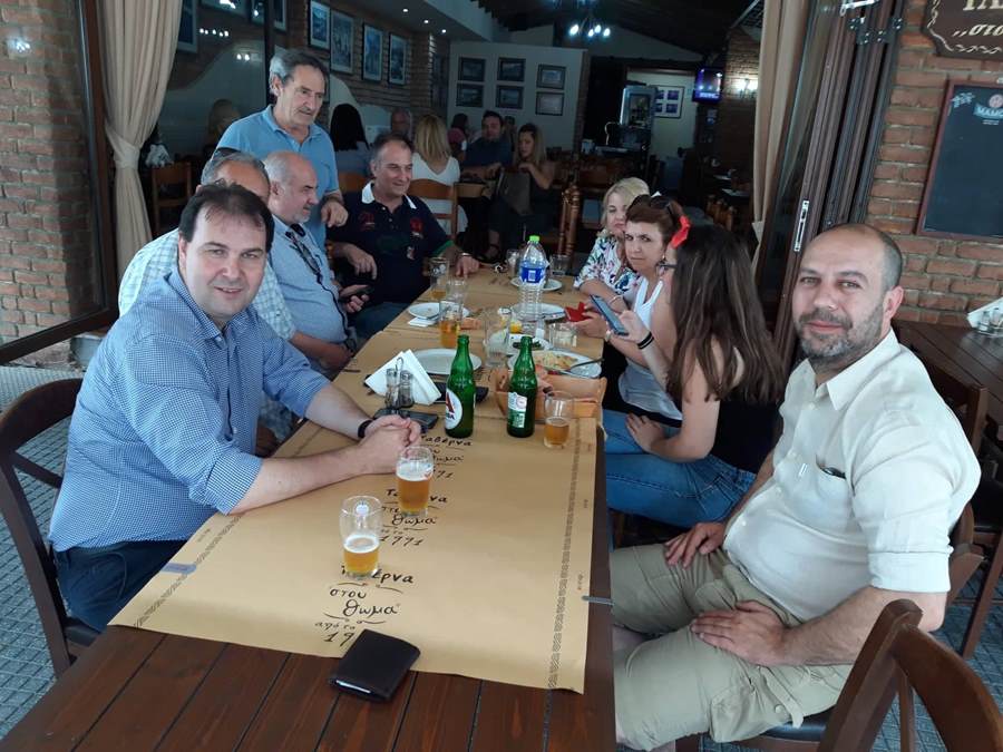 Στην επαρχία Ελασσόνας περιόδευσε ο Γιώργος Καραβάνας
