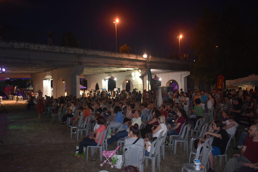Fills the river for the festival Pinios - The first concerts (photo - video)