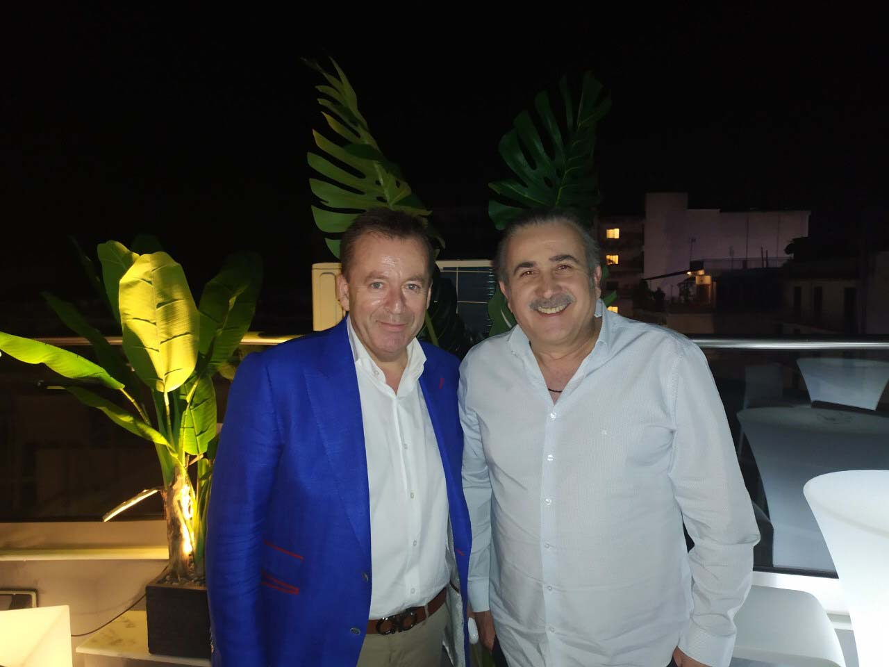 Το ταξίδι «αστραπή» του Λάκη Λαζόπουλου στη Λάρισα για τον Κόκκαλη