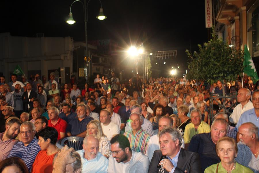 Γεννηματά από Λάρισα: Το ΠΑΣΟΚ δεν διαλύεται, δεν μπαίνει ταφόπλακα - Δεν είμαστε μπαταχτσήδες (φωτό - video)