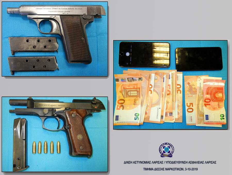 Με χειροπέδες 30χρονος Λαρισαίος – Έκρυβε 6 κιλά ηρωίνης και πιστόλια σε ειδική κρύπτη στο αυτοκίνητό του (φωτο)