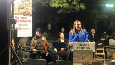 Στέλλα Μπίζιου στην 3η Γιορτή Κάστανου: «Να δώσουμε στα μοναδικής αξίας αγροτικά μας προϊόντα την εξωστρέφεια που έχουν ανάγκη»