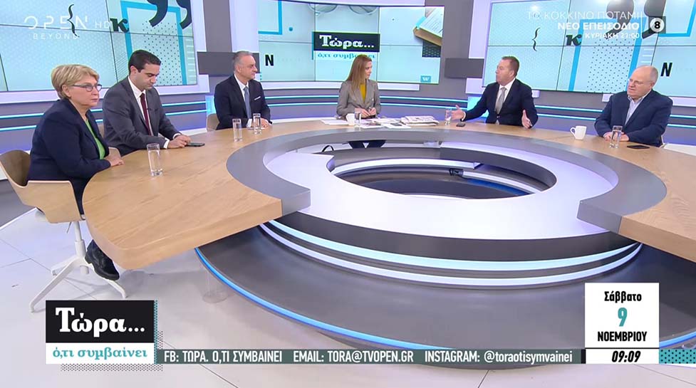 Κόκκαλης στο Open: Διαστρεβλώθηκαν οι δηλώσεις Λάππα και βέβαια είναι ποινικό αδίκημα η κατοχή μολότοφ