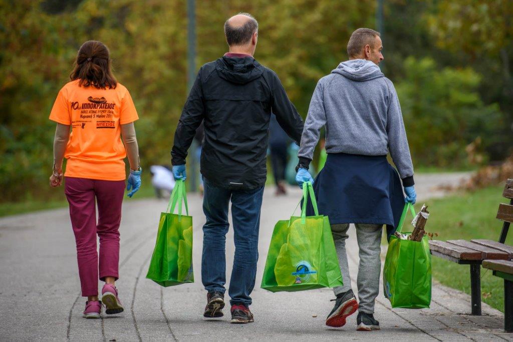 Πλήθος εθελοντών στην πρωτοβουλία της ΟΛΥΜΠΟΣ για έναν καθαρότερο Πηνειό