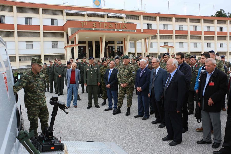 Επετειακές εκδηλώσεις στην 1η Στρατιά για τα 190 χρόνια από την ίδρυση του όπλου του Μηχανικού - Δείτε φωτογραφίες