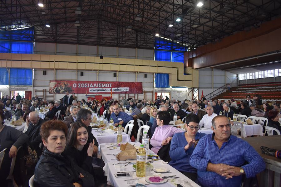Δ. Κουτσούμπας από Λάρισα: «Η κυβέρνηση λογαριάζει χωρίς τον ξενοδόχο αν νομίζει πώς θα βγει άβρεχτη από την πολιτική που εφαρμόζει» (φωτο)