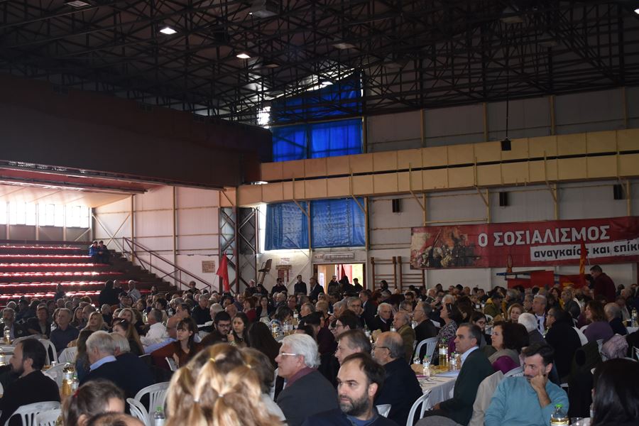 Δ. Κουτσούμπας από Λάρισα: «Η κυβέρνηση λογαριάζει χωρίς τον ξενοδόχο αν νομίζει πώς θα βγει άβρεχτη από την πολιτική που εφαρμόζει» (φωτο)