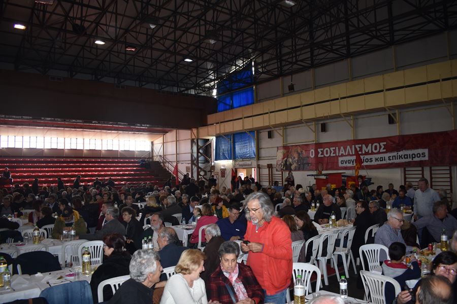 Δ. Κουτσούμπας από Λάρισα: «Η κυβέρνηση λογαριάζει χωρίς τον ξενοδόχο αν νομίζει πώς θα βγει άβρεχτη από την πολιτική που εφαρμόζει» (φωτο)