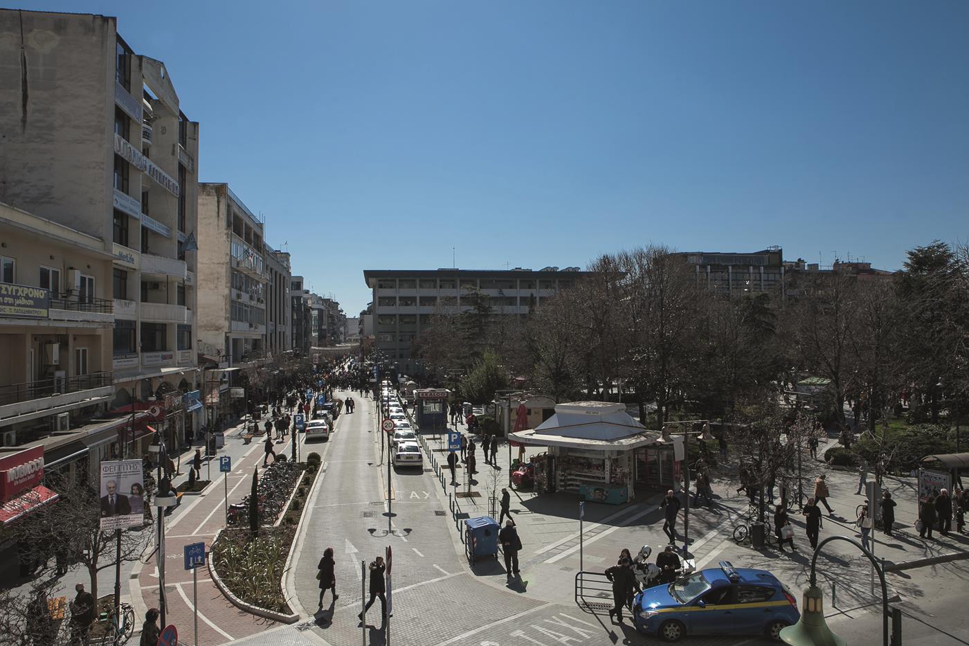 Περιβαλλοντικό βραβείο στο δήμο Λαρισαίων για την ανάπλαση των δρόμων στο κέντρο της πόλης