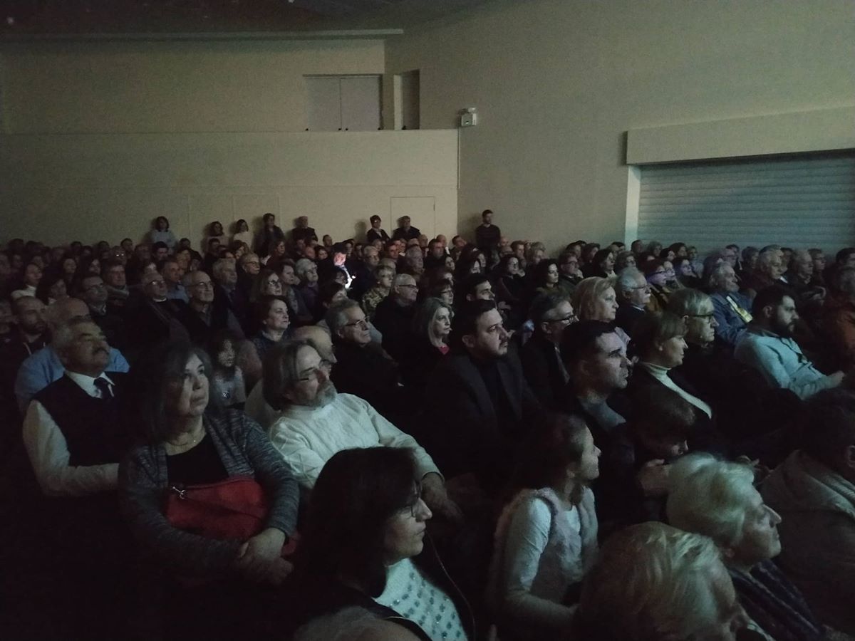 Κοσμοπλημμύρα στο Διαχρονικό Μουσείο Λάρισας για την προβολή του πολυβραβευμένου ντοκιμαντέρ για τον Όλυμπο (φωτο)