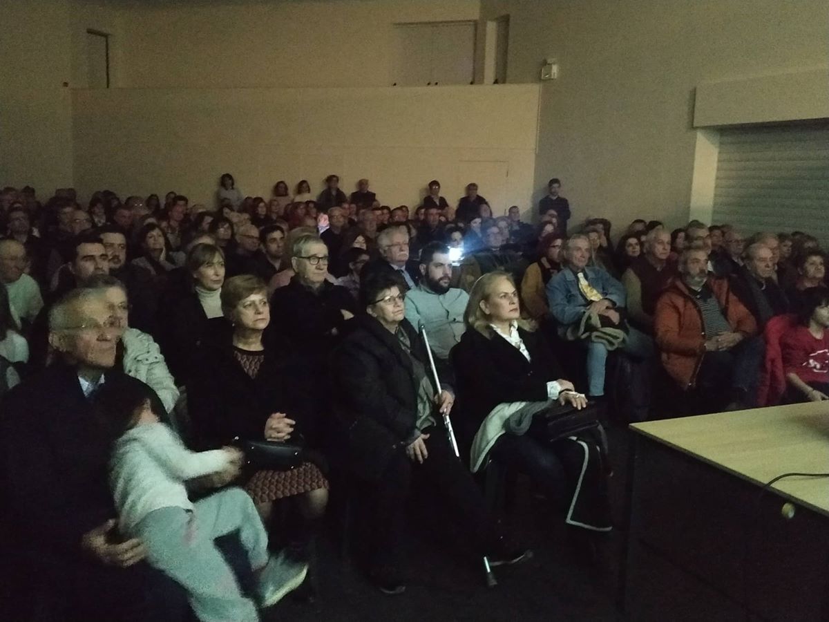 Κοσμοπλημμύρα στο Διαχρονικό Μουσείο Λάρισας για την προβολή του πολυβραβευμένου ντοκιμαντέρ για τον Όλυμπο (φωτο)