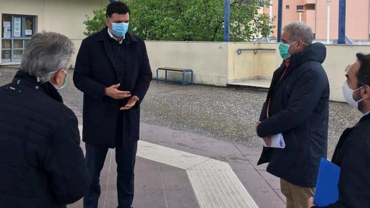 Λάρισα: Το Πανεπιστημιακό Νοσοκομείο επισκέφθηκε ο Βασίλης Κικίλιας (φωτο)