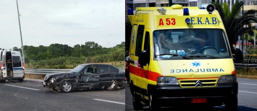 Λάρισα: Τροχαίο με σύγκρουση αυτοκινήτων στα Τέμπη - Ένα άτομο μεταφέρθηκε στο νοσοκομείο (φωτο)