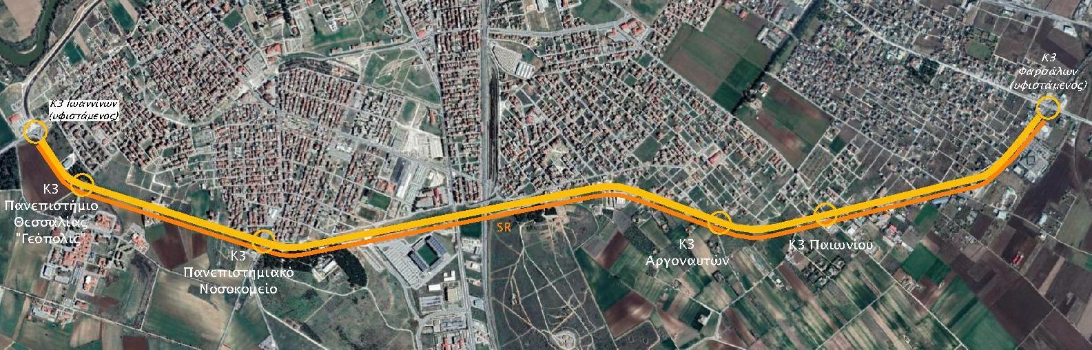 Ξεκινά η μελέτη της Περιφέρειας Θεσσαλίας για την βελτίωση της νότιας παράκαμψης Λάρισας