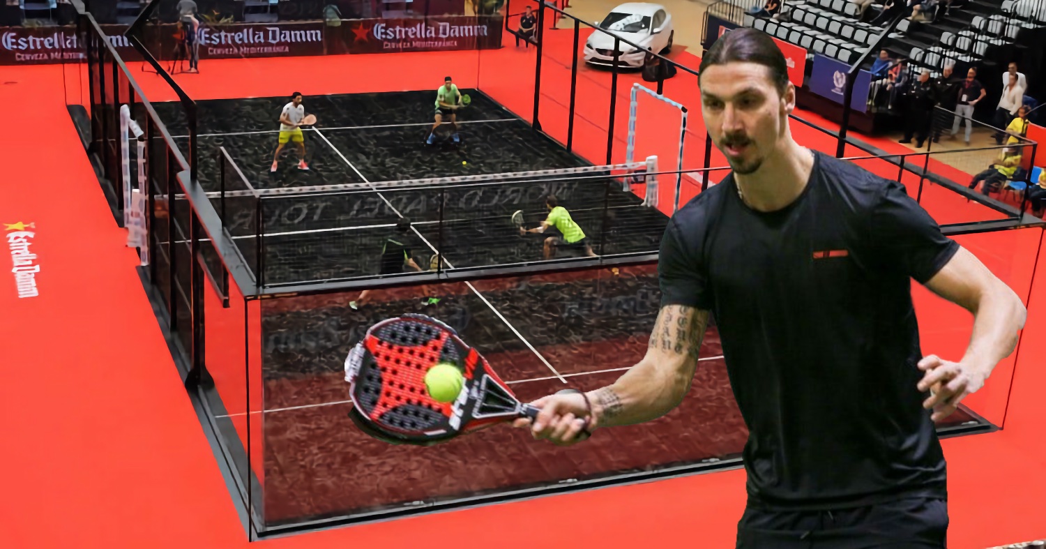 Why Zlatan Ibrahimovic’s company came to invest in Larisa by building the largest sports center in Padel