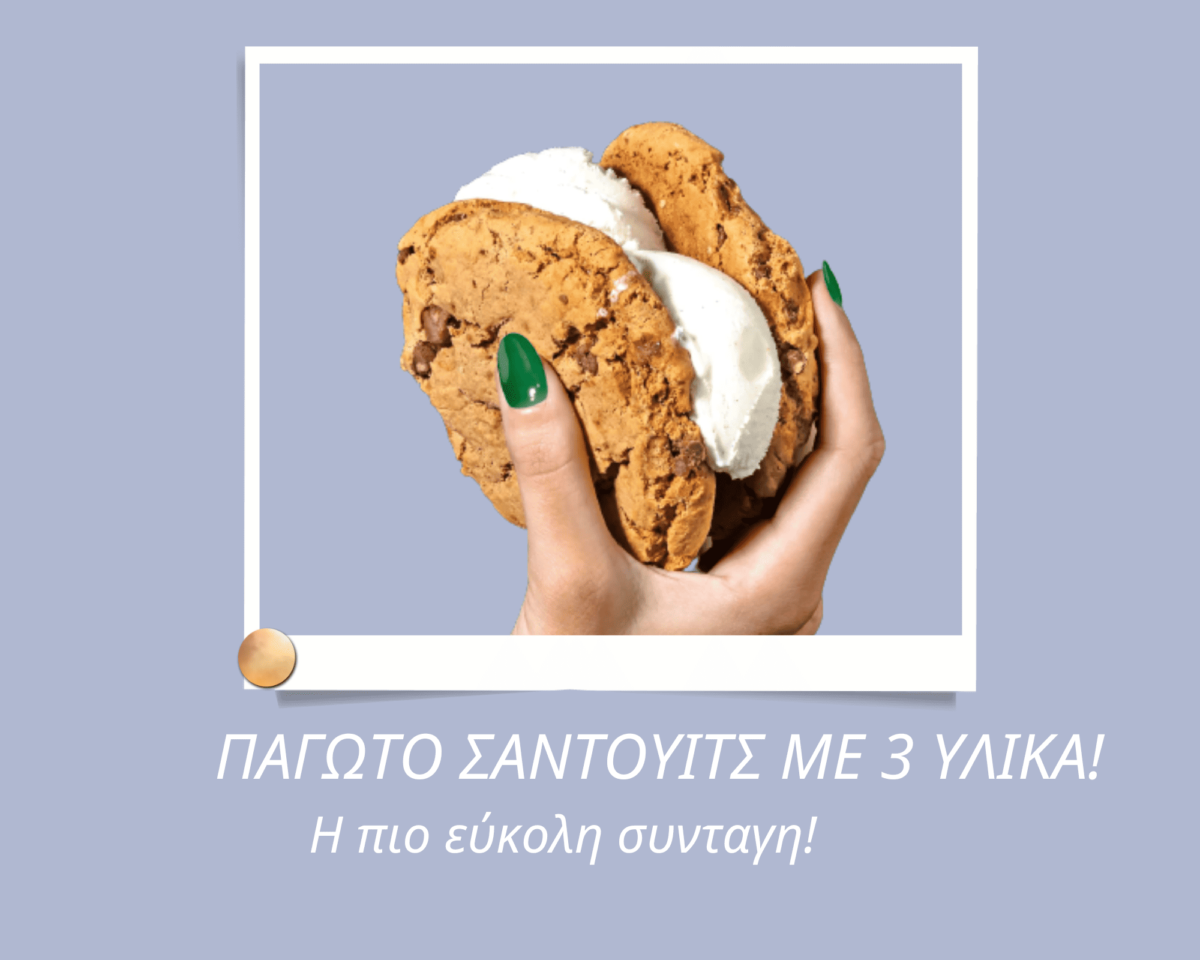 ΠΑΓΩΤΟ ΣΑΝΤΟΥΙΤΣ ΜΕ 3 ΥΛΙΚΑ