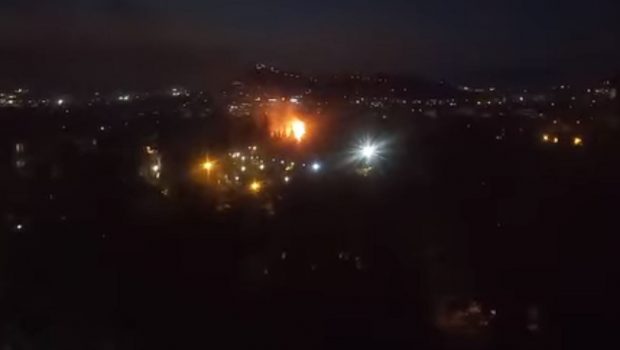 Φωτιά στο Σκοπευτήριο της Καισαριανής