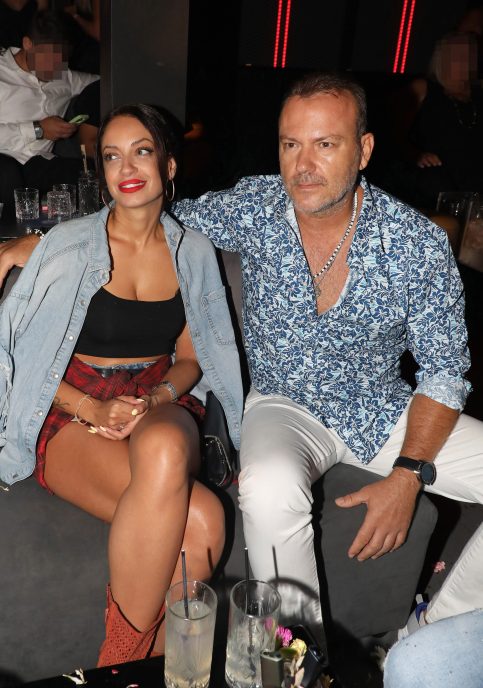 Τόνυ Δημητρίου-Στεφανία Γκουρνέλου: Βραδινή έξοδος στα μπουζούκια