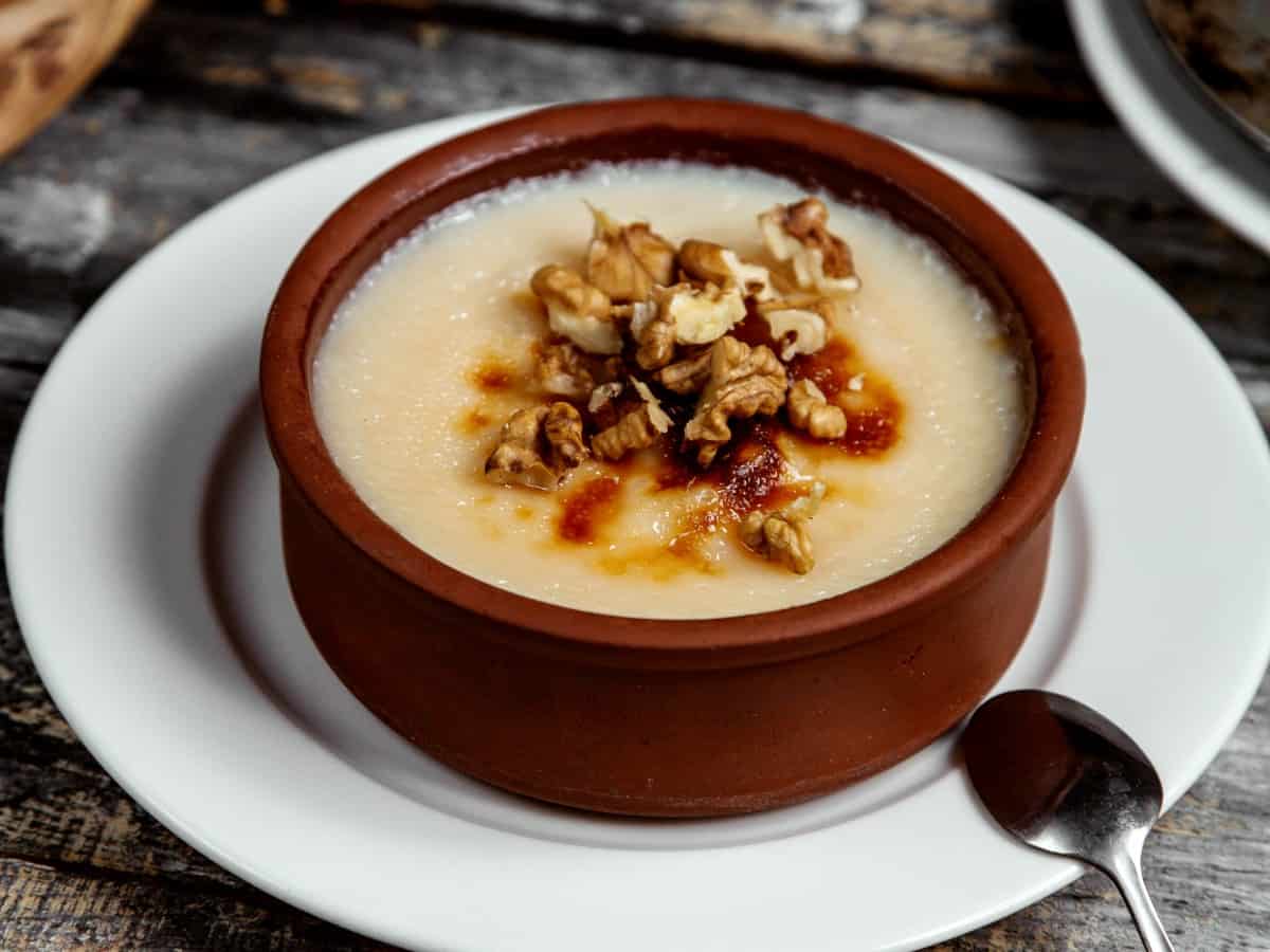 σουπα βελουτε καστανο